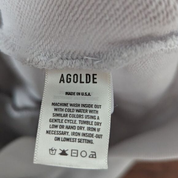Agolde Folded Sleeve Sweatshirt - Picture 6 of 7